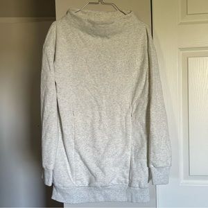 Gymshark Light Gray Crew Neck Sweater